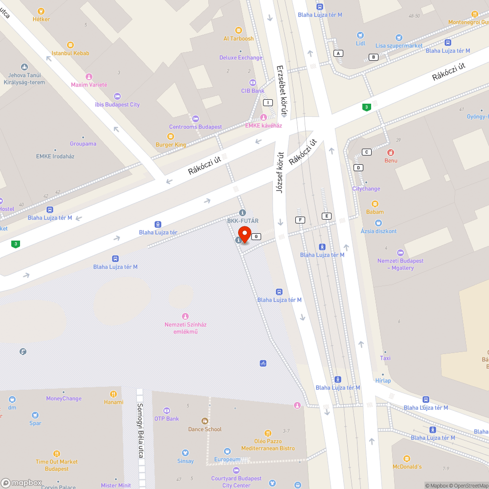 Aluljáró állapota bejelentés helye