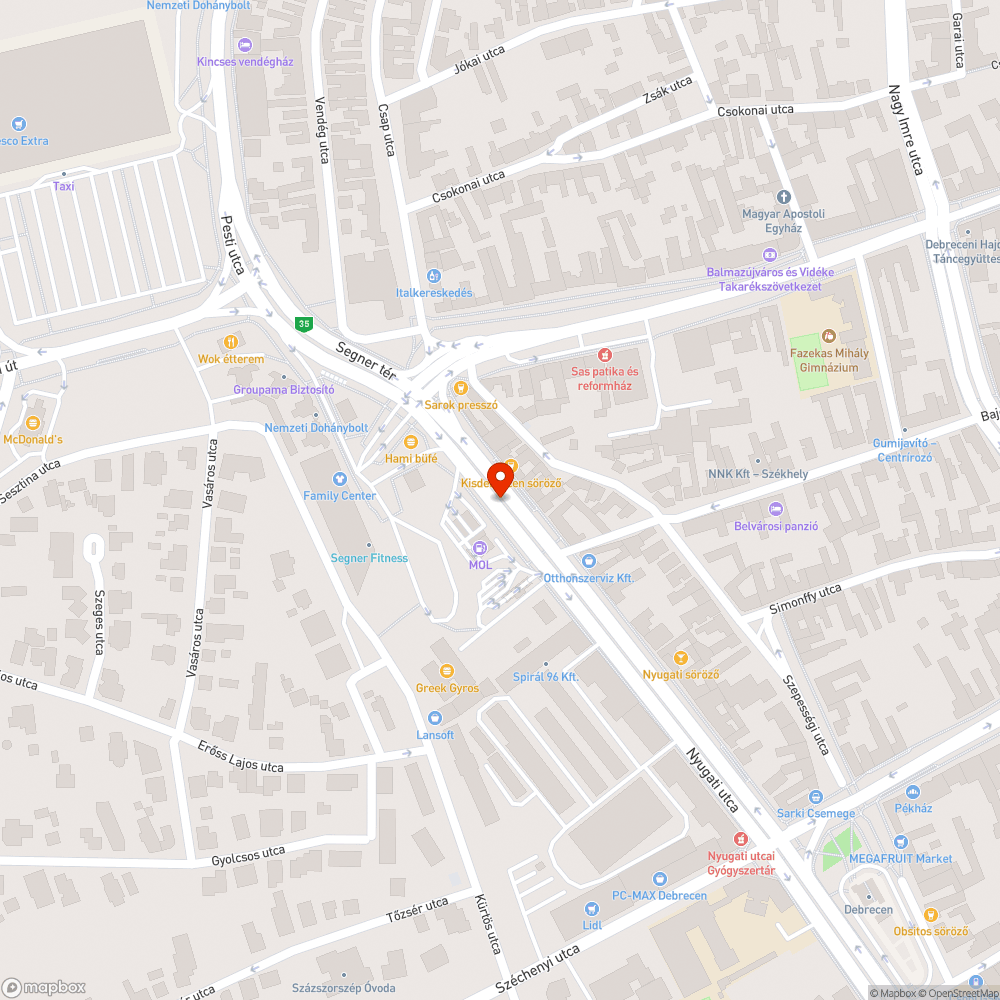 Nem világítanak bejelentés helye