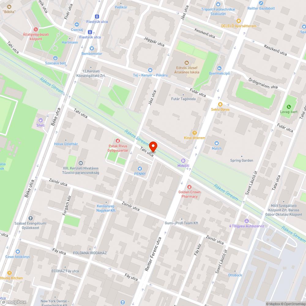 Autógumi bejelentés helye