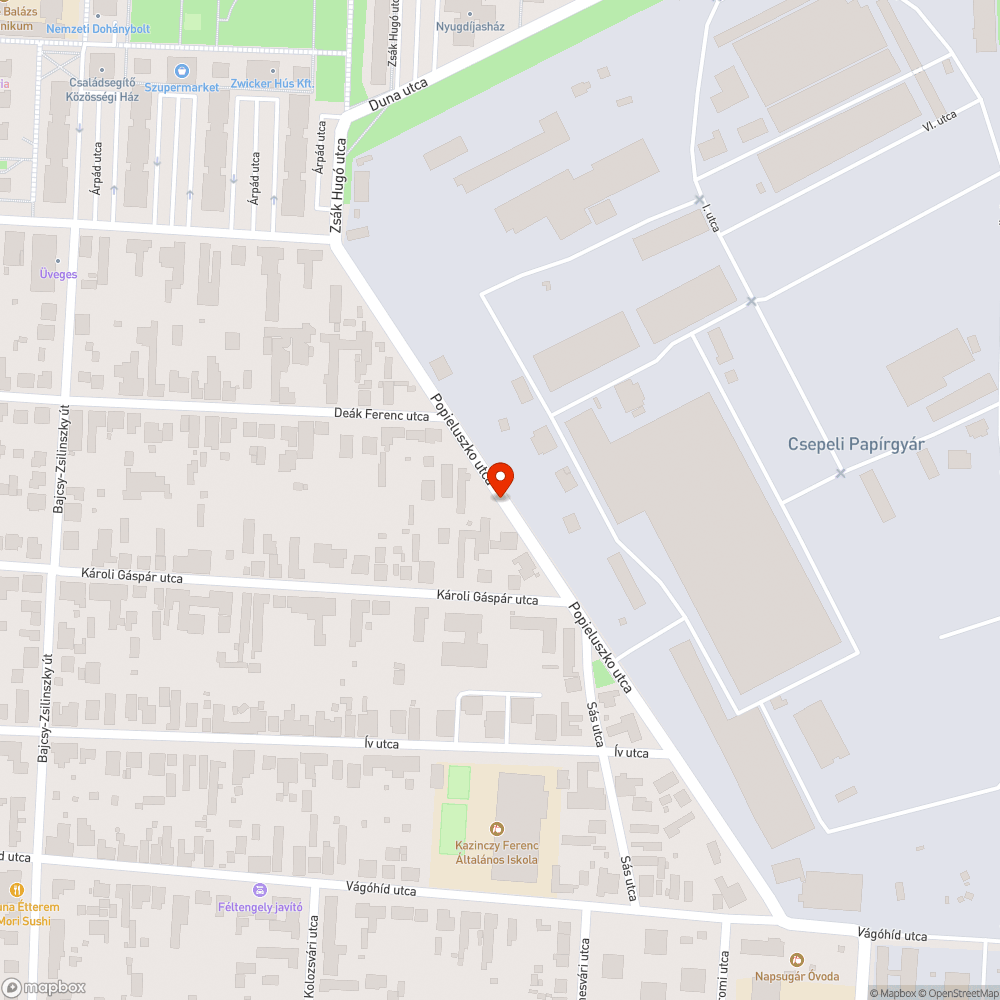 Rendszám nèlküli Audi bejelentés helye