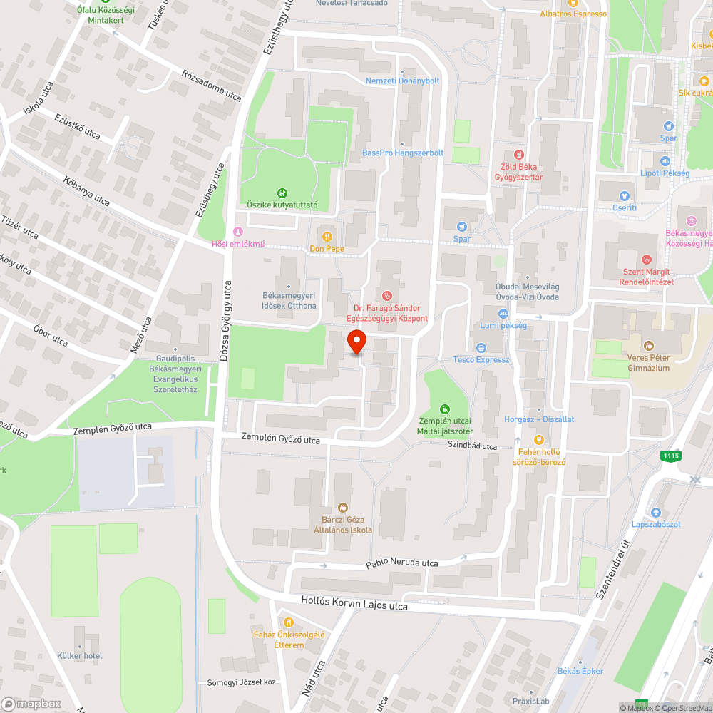 Hiányzó léc bejelentés helye