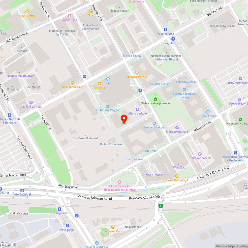 Megsüllyedt burkolat bejelentés helye