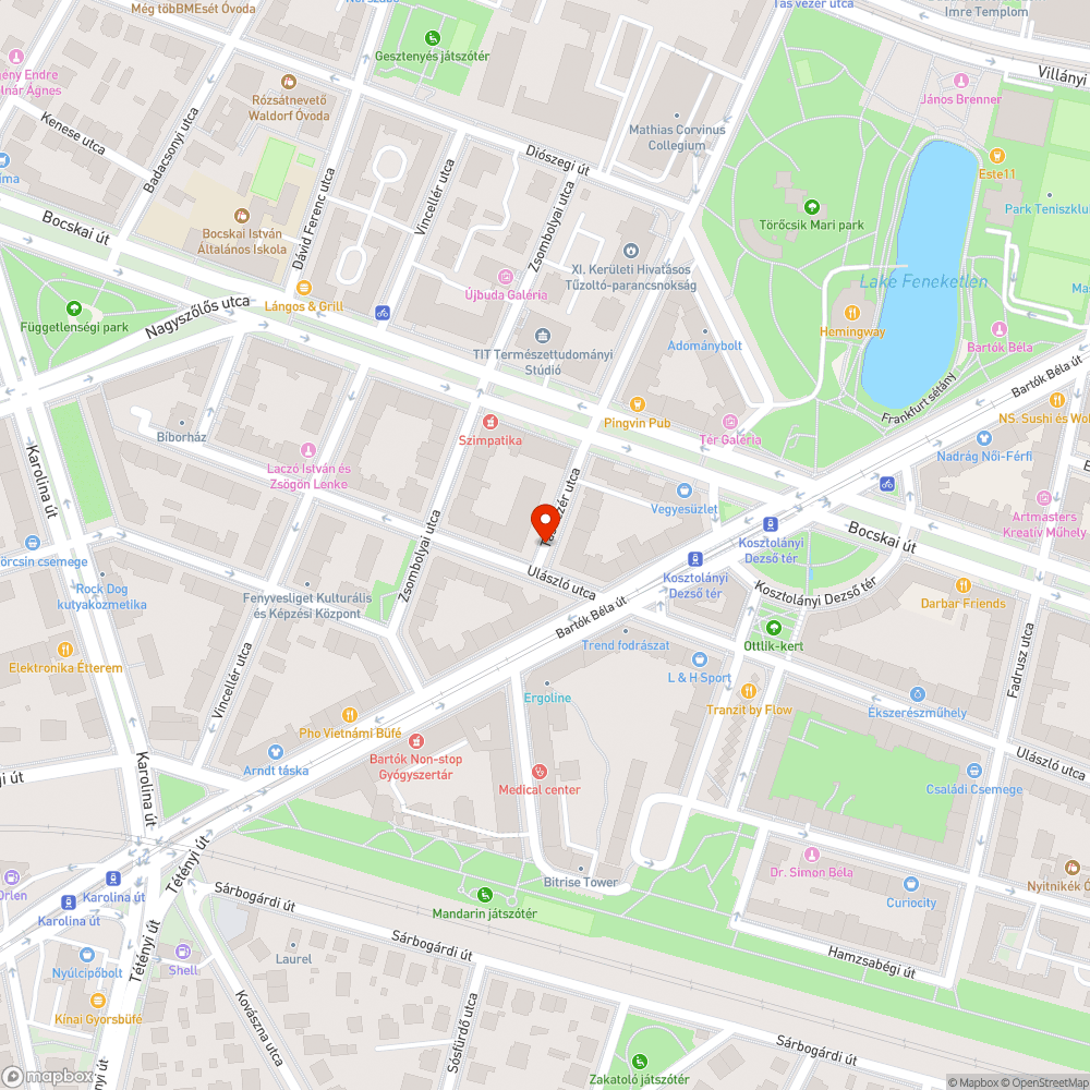 Nem takarítják az úttestet bejelentés helye