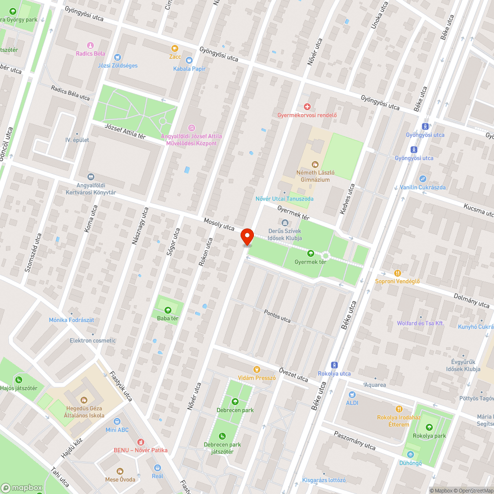 Eldugult csatornanyílás bejelentés helye