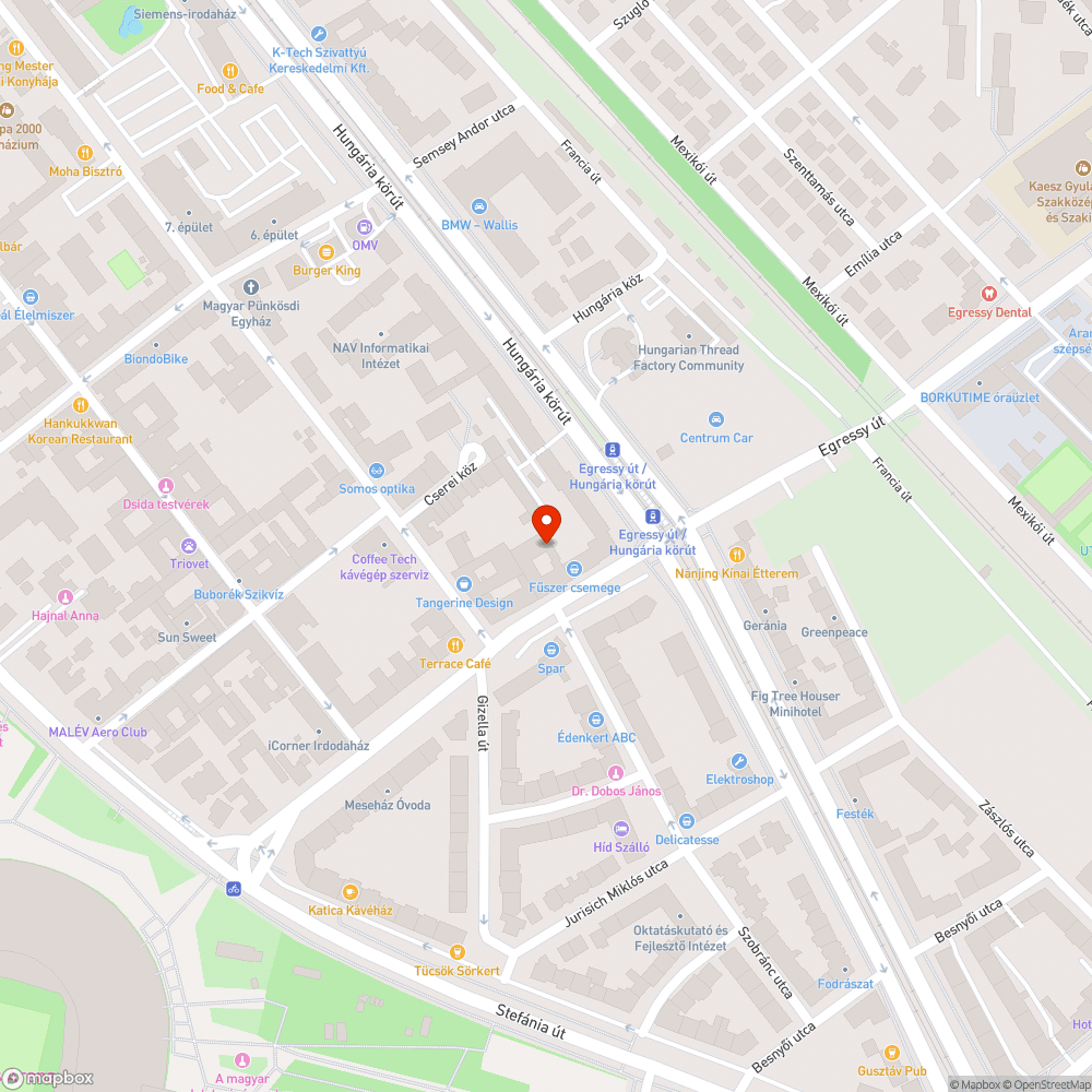 Forgalomtechnika bejelentés helye