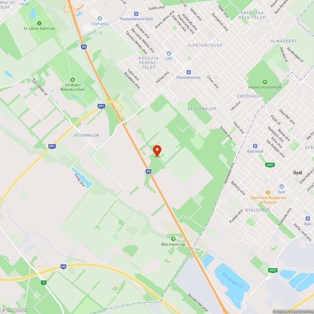 Nagy mennyiségű hulladék bejelentés helye