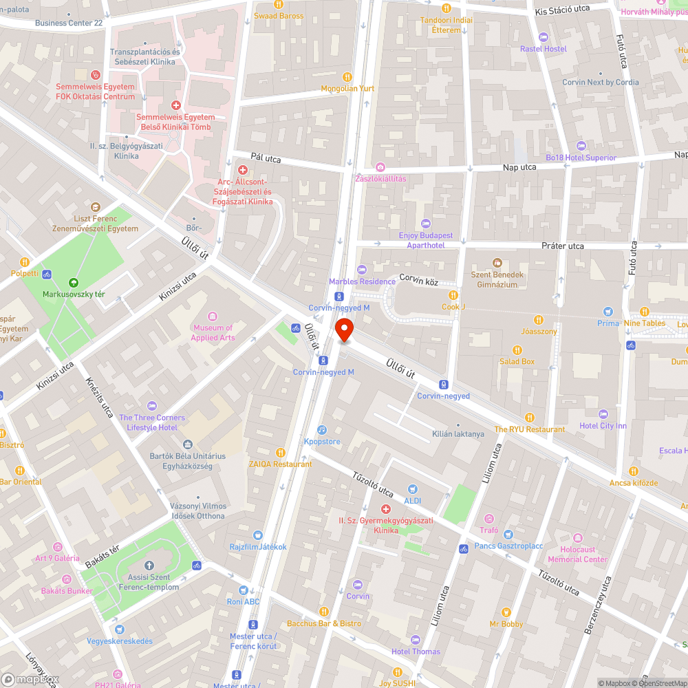 Szemetes járda bejelentés helye