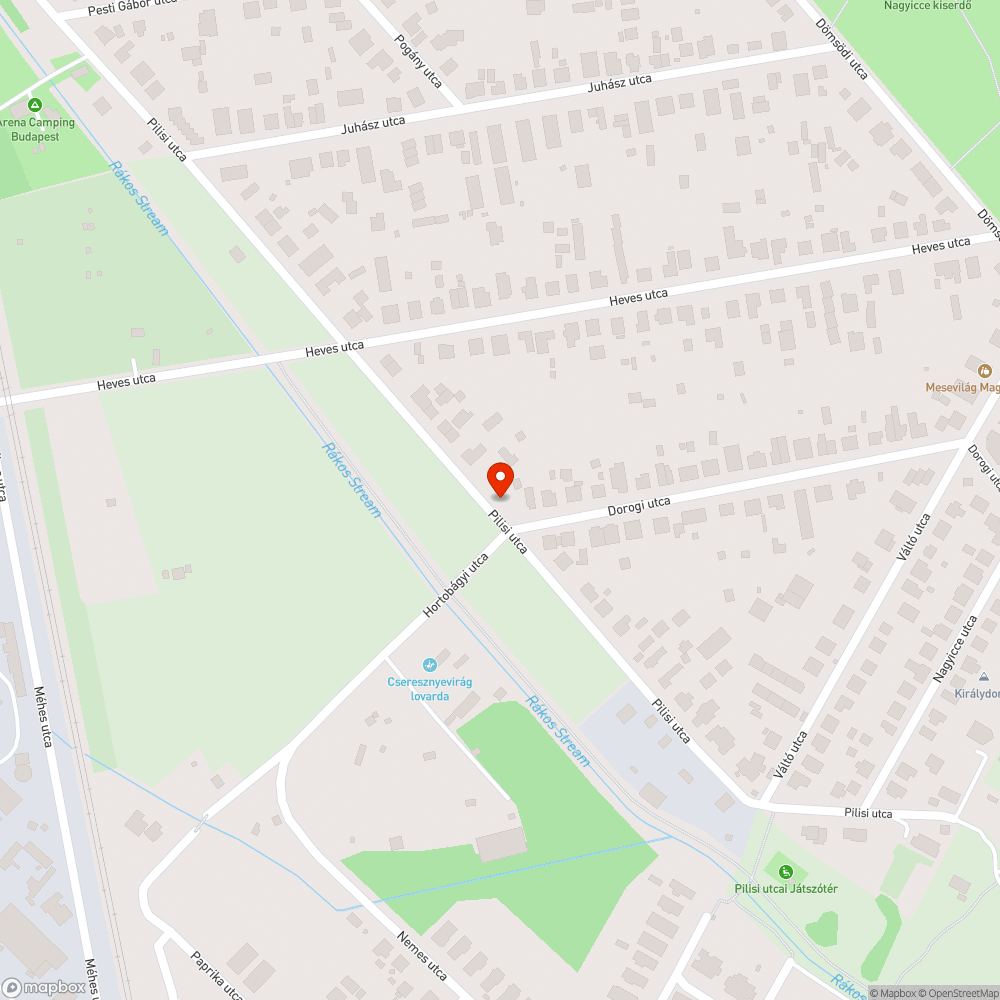 Szándékosan lerakott szemét bejelentés helye