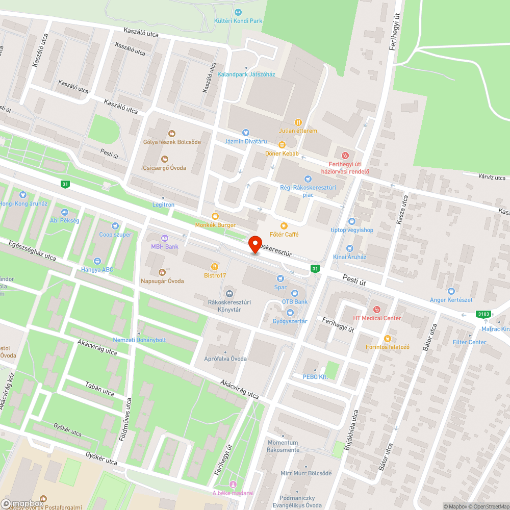 Nyomás bejelentés helye