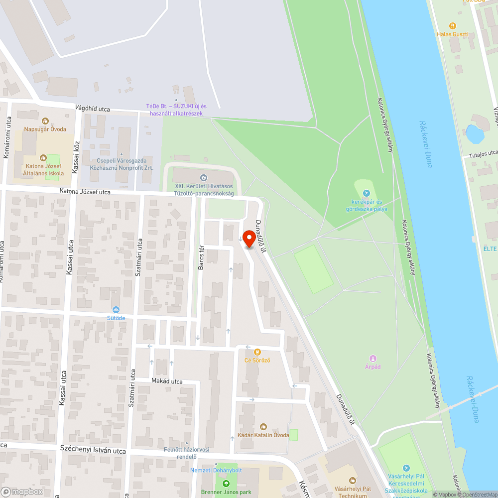 Elhagyott Ford bejelentés helye