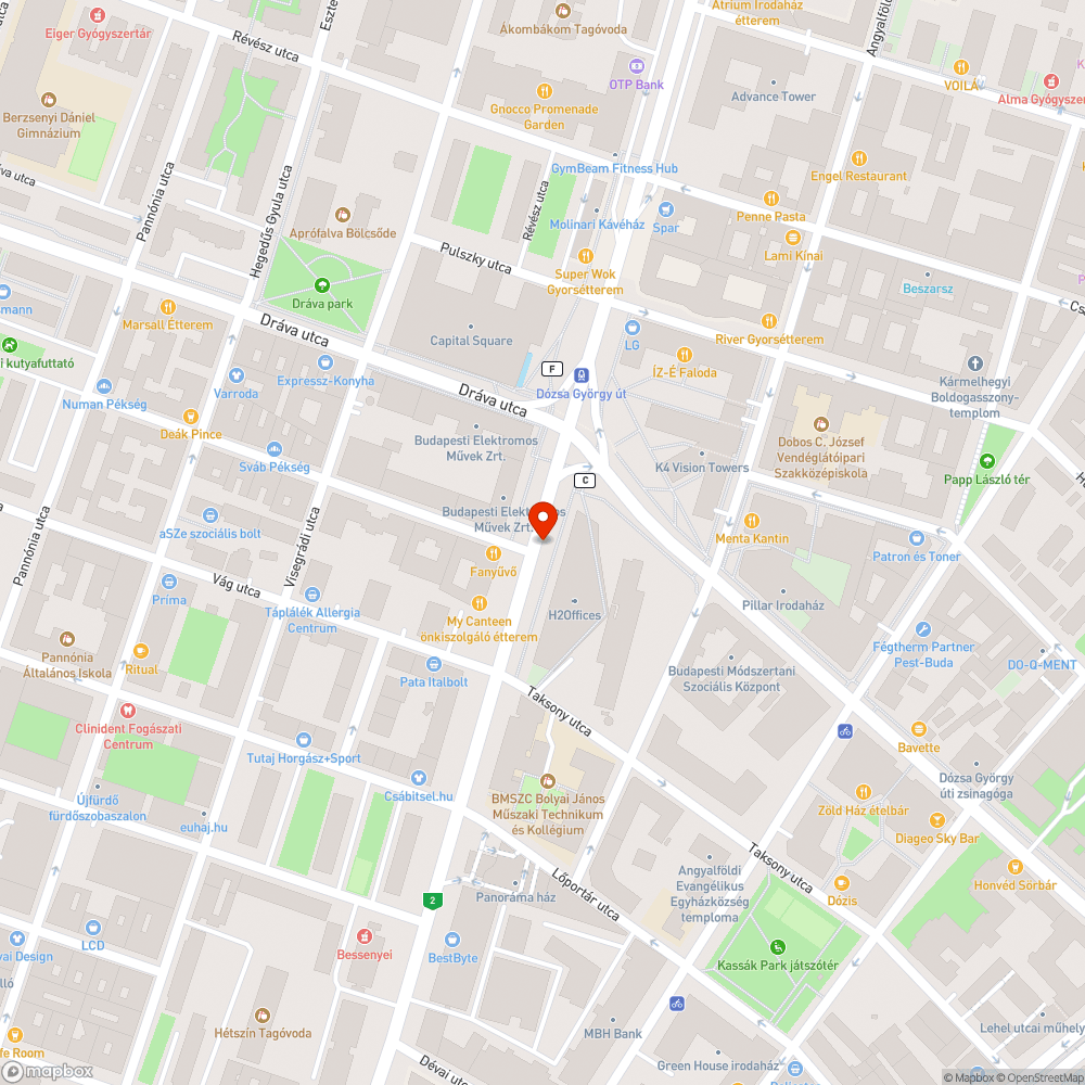 Váci út 23-27. járda ismét bejelentés helye