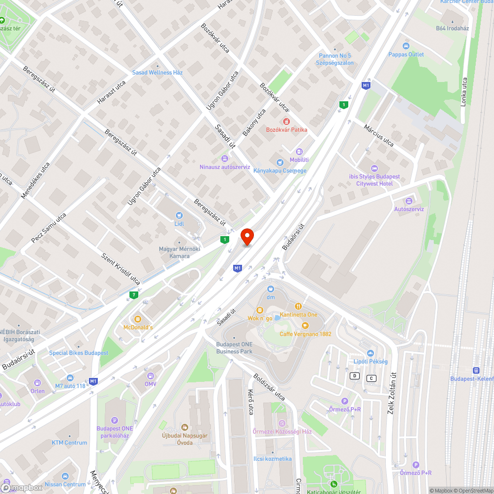 Firka a Budaörsi úti gyalogos aluljáróban bejelentés helye