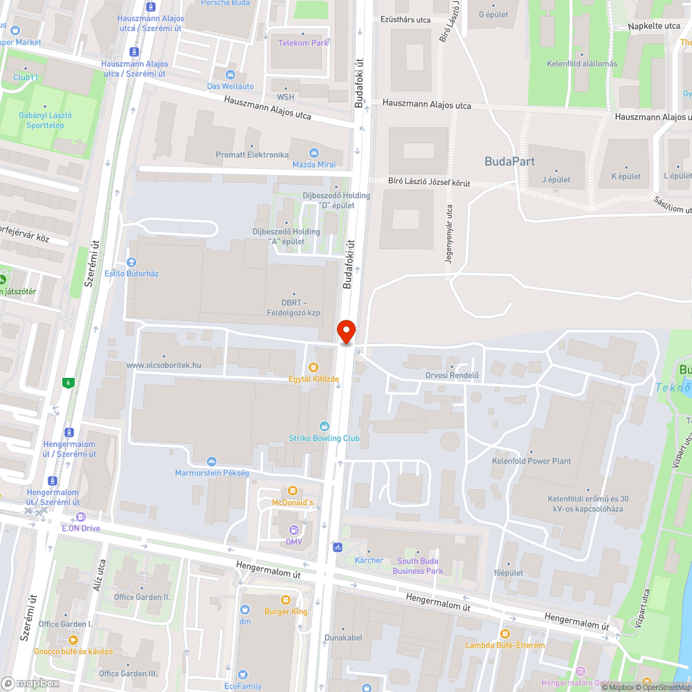 Nem világít bejelentés helye