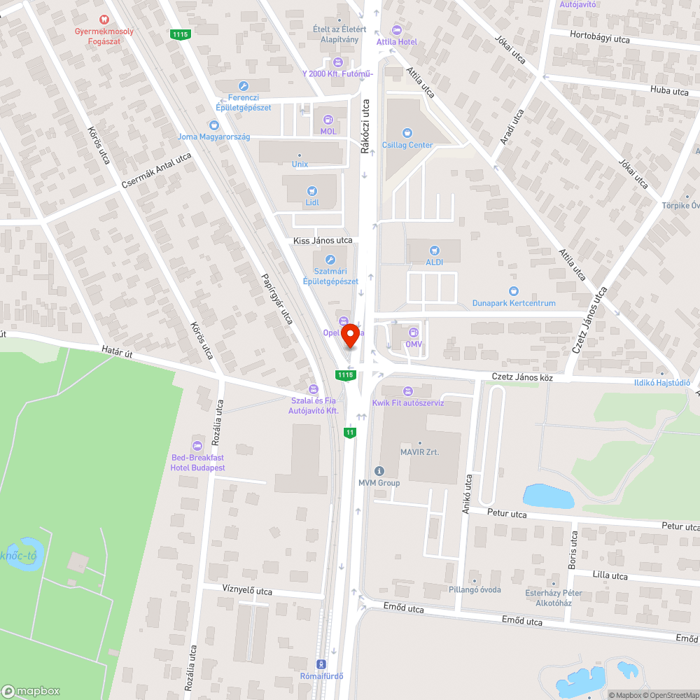 Utcanévtábla nem az eredeti helyén bejelentés helye