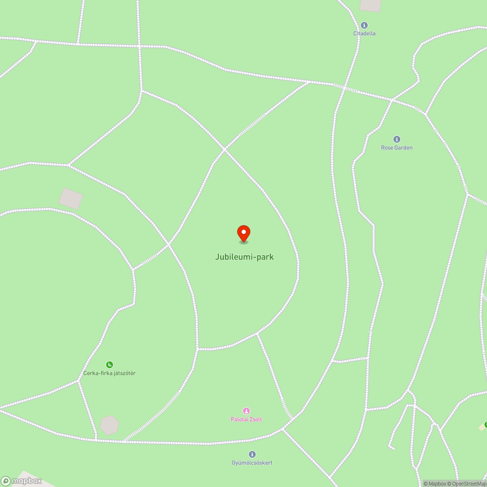 Gallykupacok a Jubileumi parkban bejelentés helye