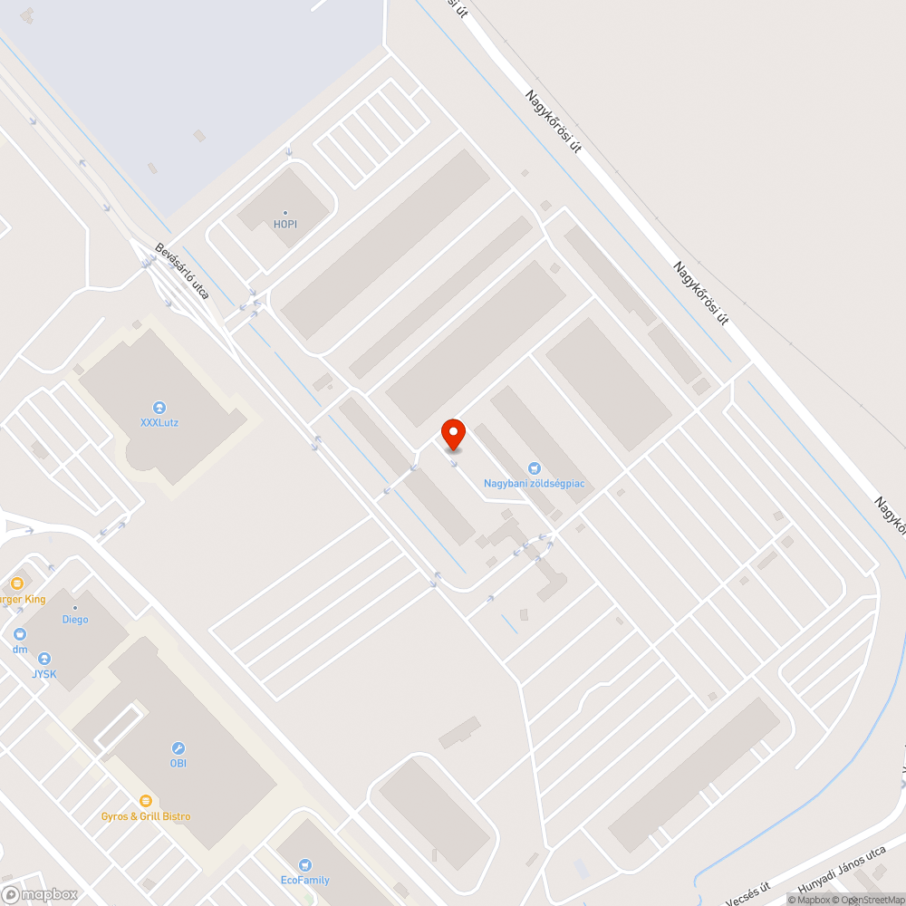 Szemét bejelentés helye