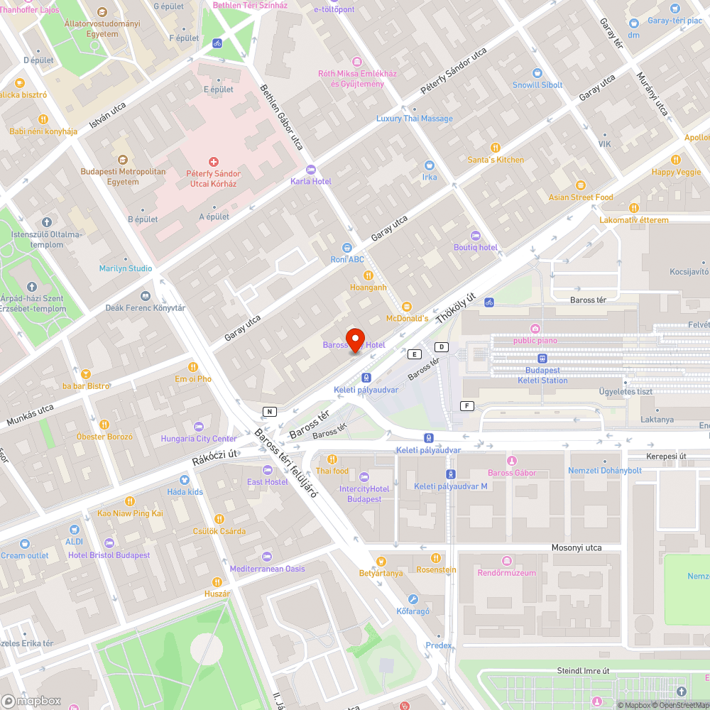 Törött üveg bejelentés helye