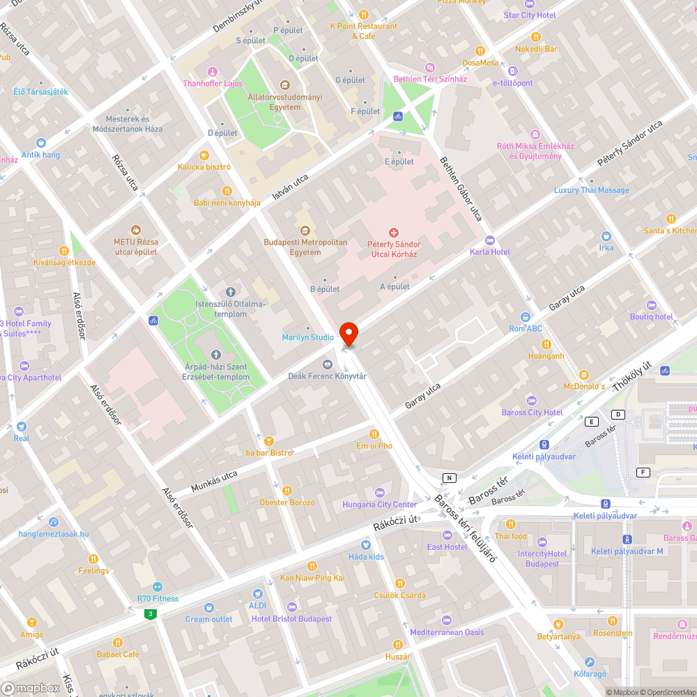 Graffitis közműszekrény bejelentés helye