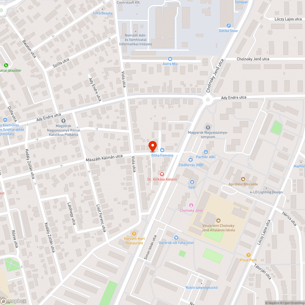 El nem szállított zöldhulladék, koszos utca bejelentés helye