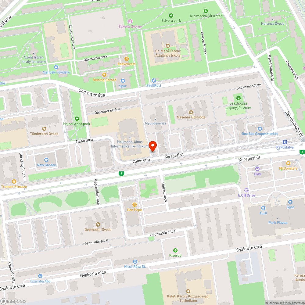 Elfordult Gyalogos-kerékpáros zóna tábla bejelentés helye