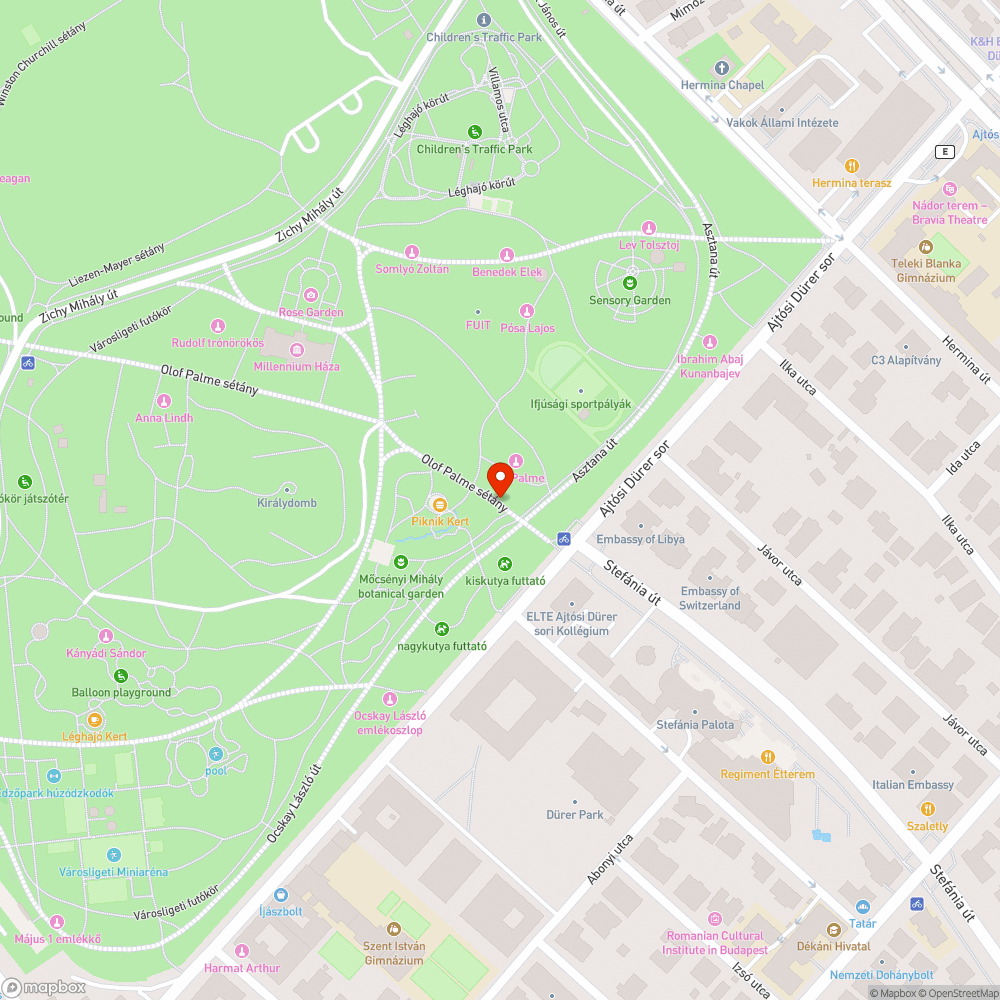 Nincs felfestve a bicikliút bejelentés helye