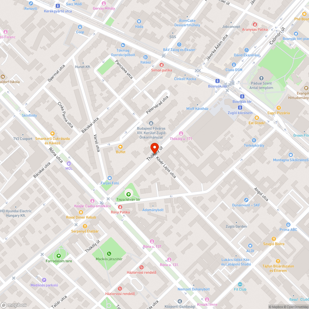 Elfordult, megdőlt tábla bejelentés helye