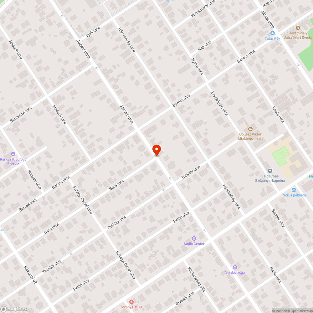 Ferde tábla bejelentés helye