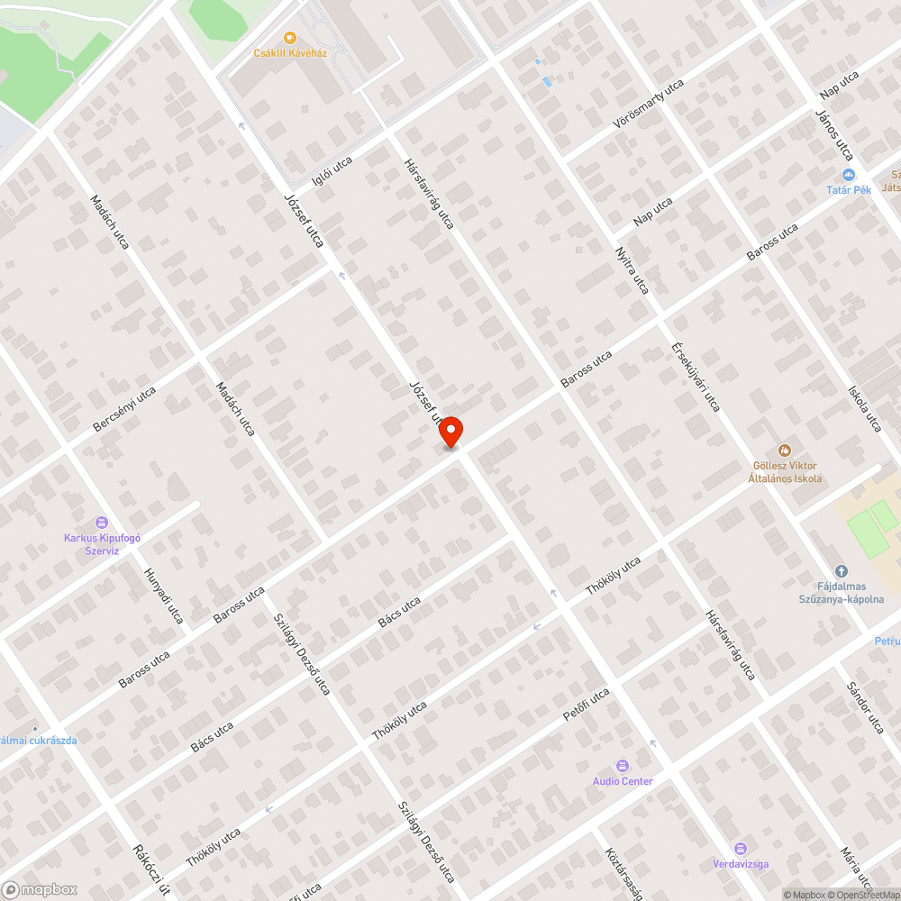 Ferde tábla bejelentés helye