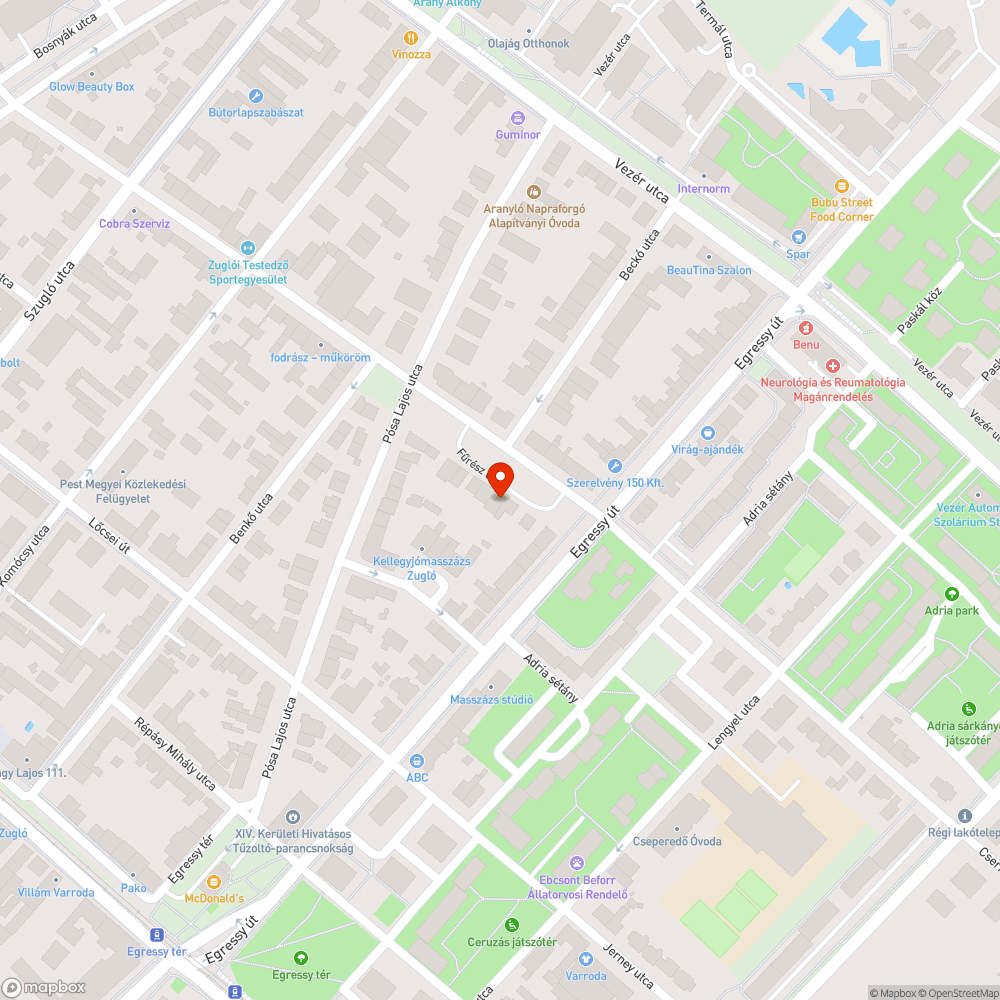 Elhagyatott autó közterületen bejelentés helye