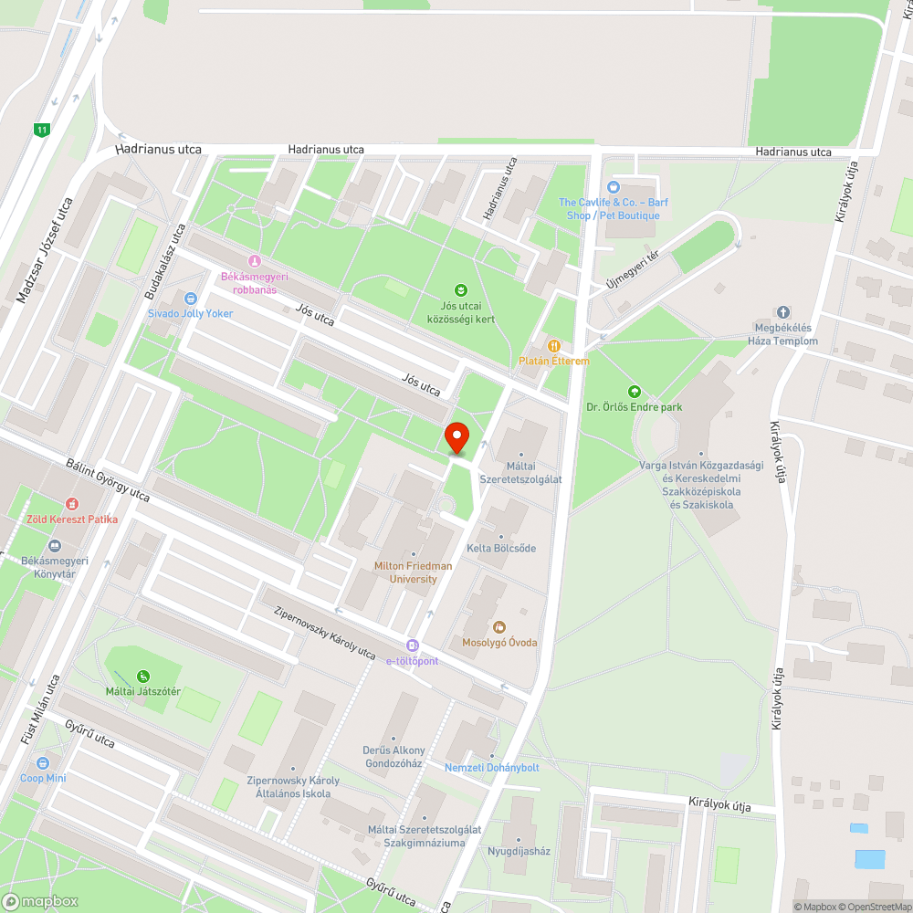 Hiányzó lámpatest bejelentés helye