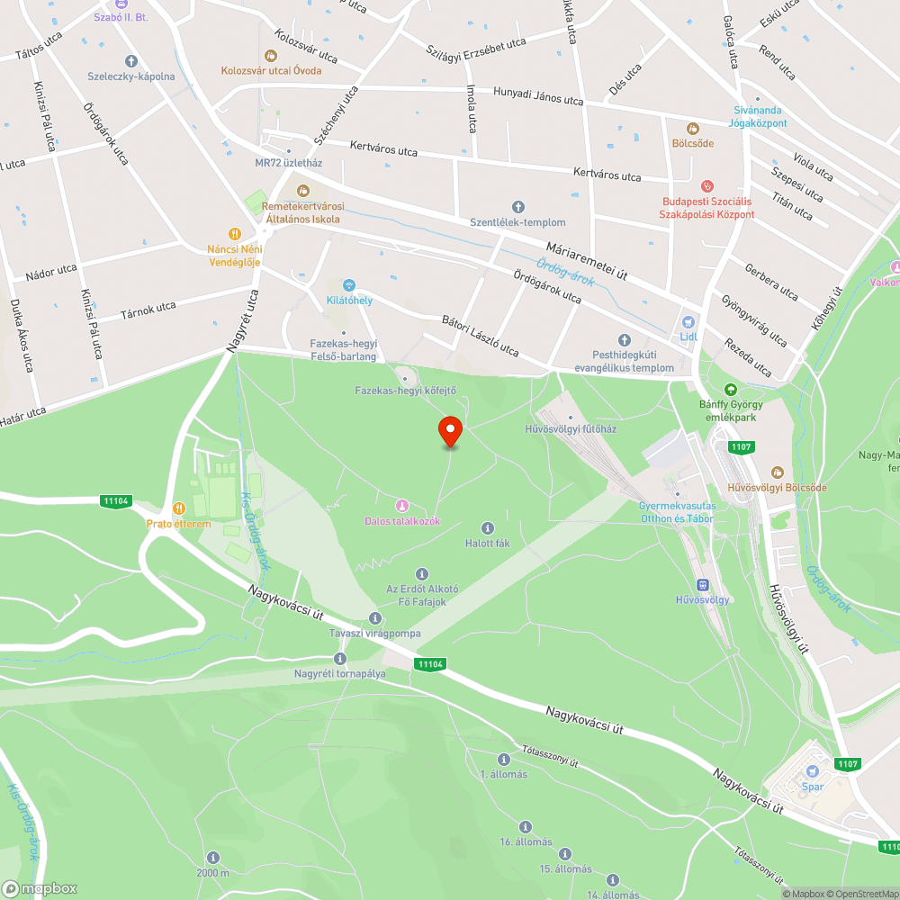 Foghíjas tanösvény bejelentés helye