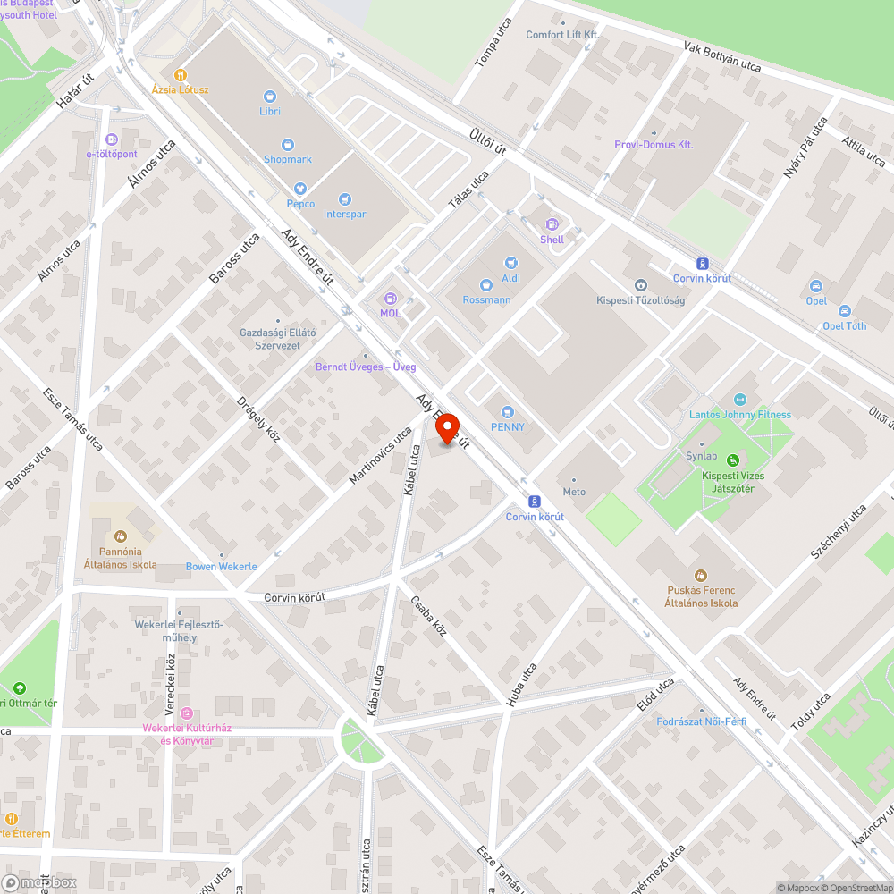 Letört faág elektromos vezetéken bejelentés helye