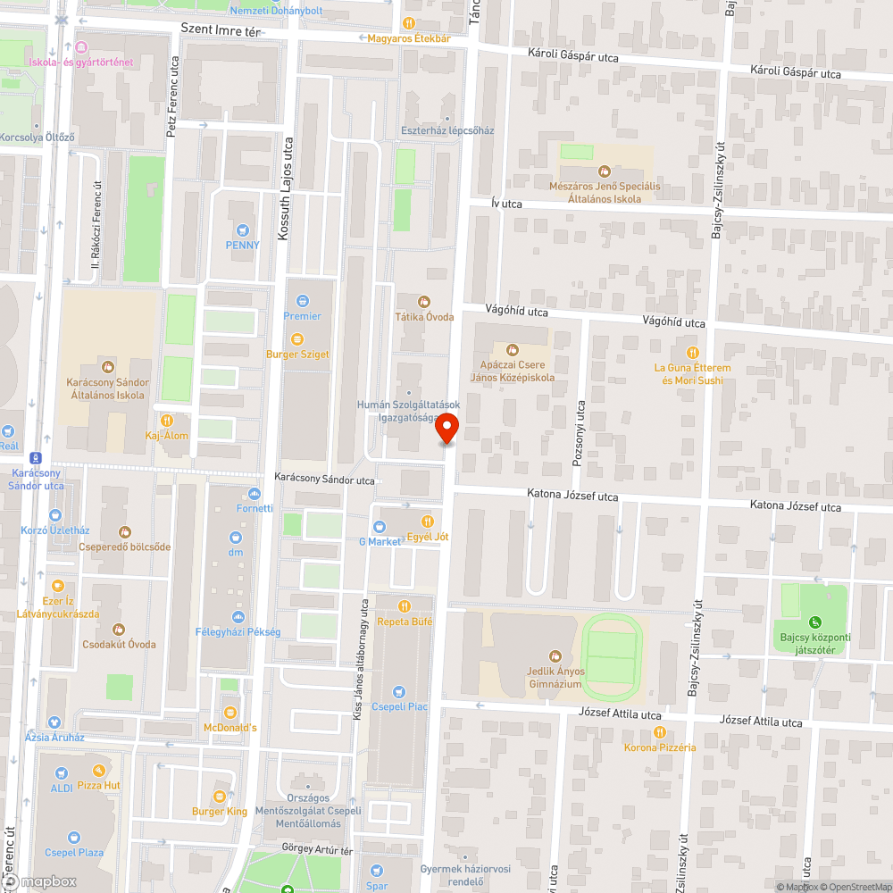 Nem világít a citylight - Deák tér (71) bejelentés helye