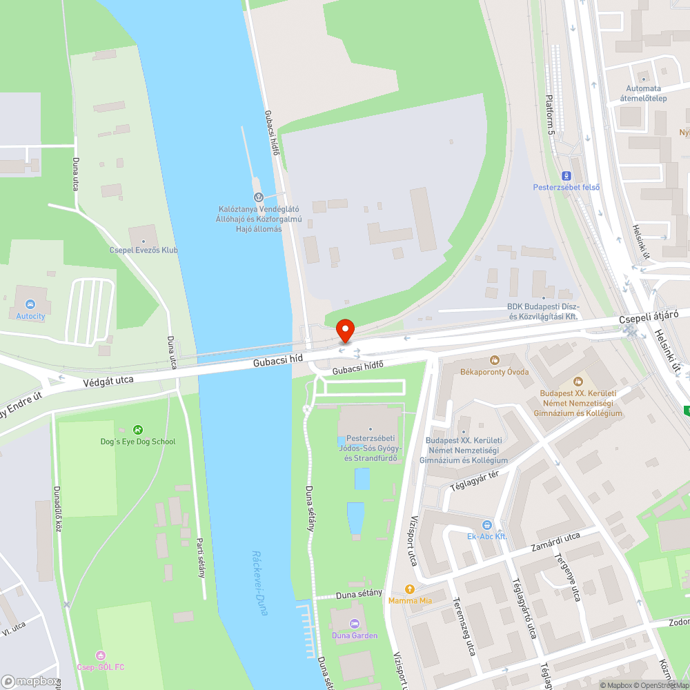 Nem világít a citylight - Sósfürdő II. (35/36/148/151/948) bejelentés helye