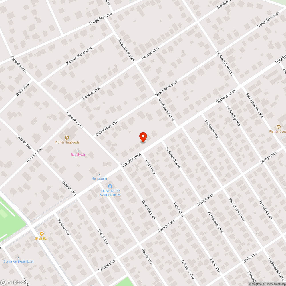 Sérült útburkolat a csapadék beömlő körül bejelentés helye