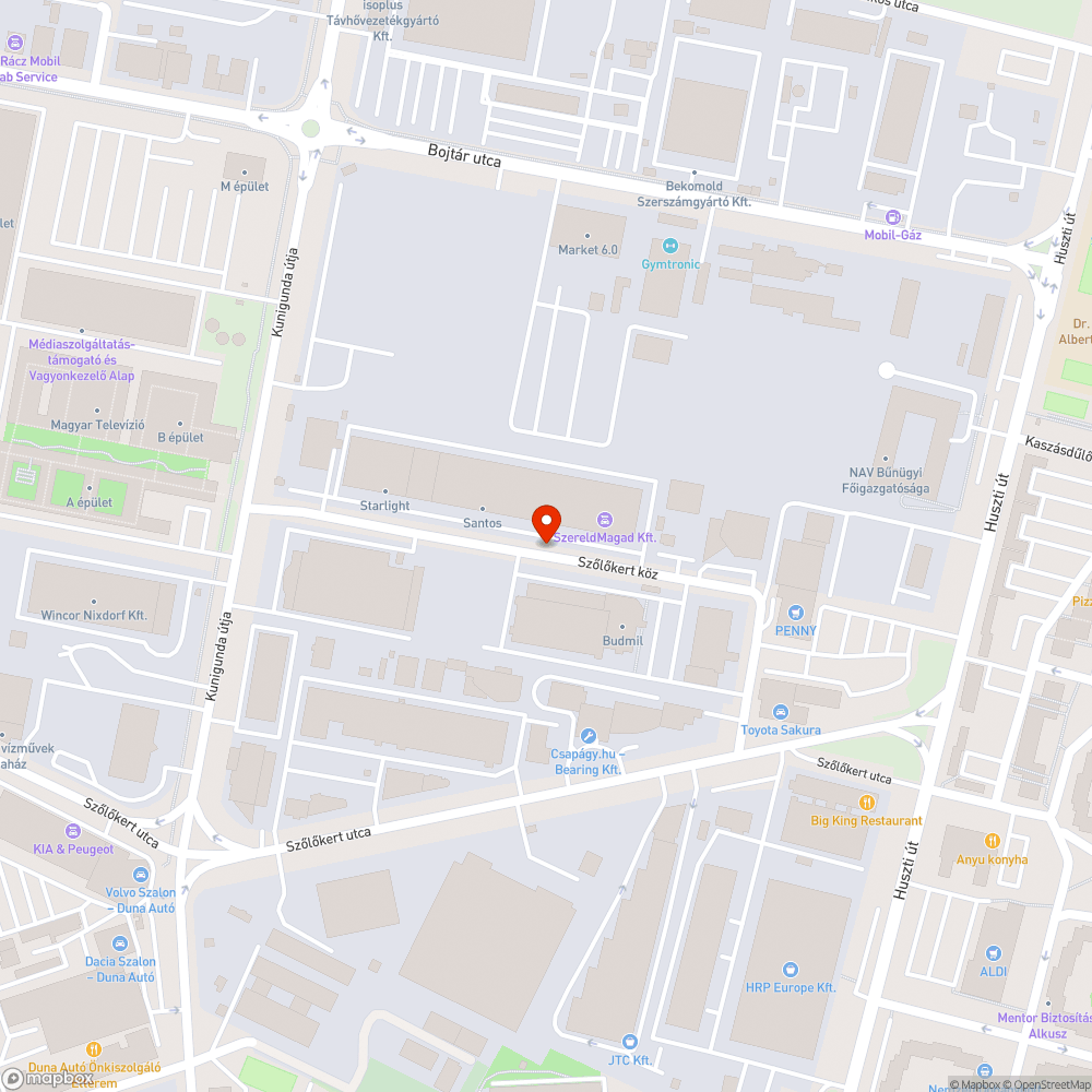 Közterületen parkoló forgalomképtelen járművek bejelentés helye