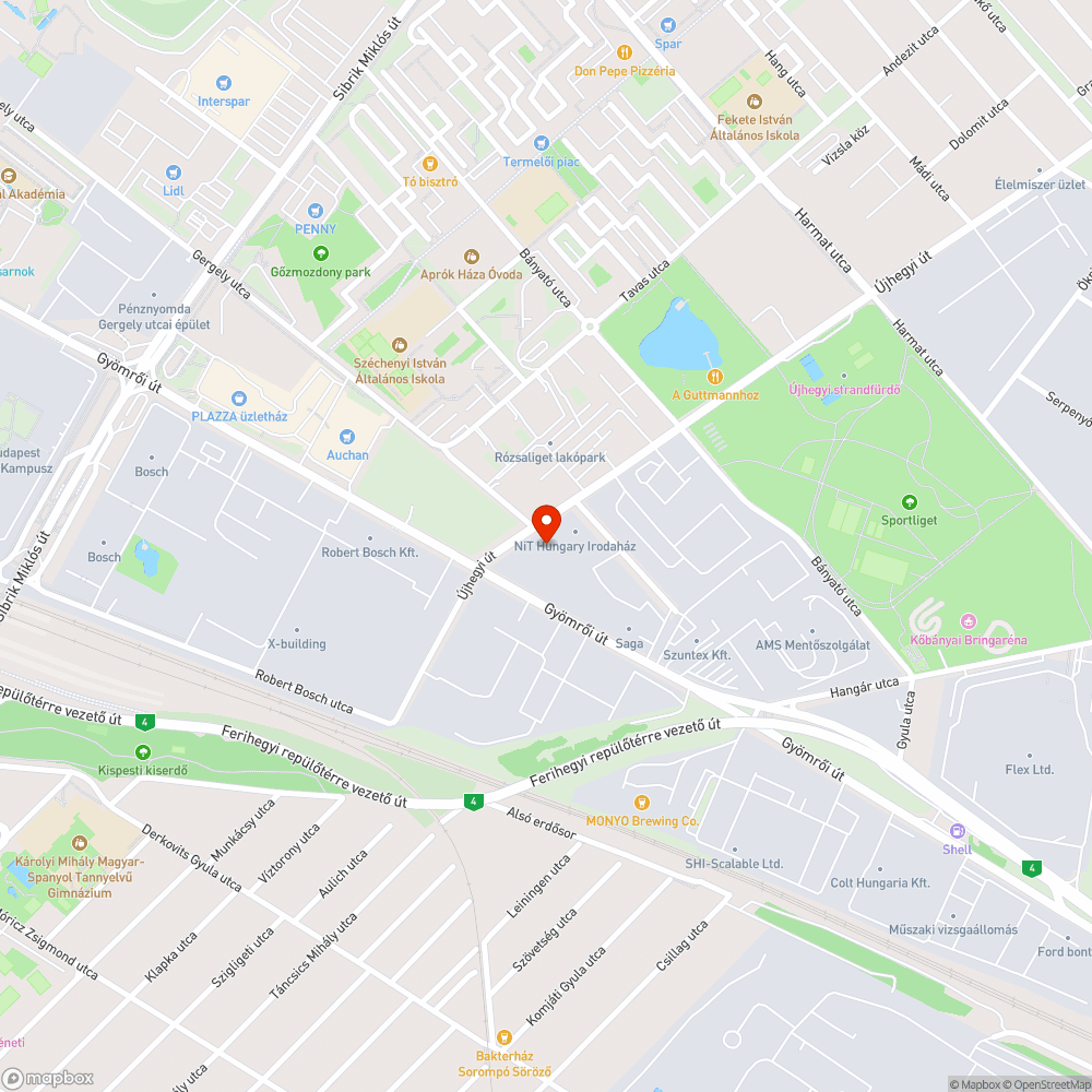 Kiálló fedlap bejelentés helye