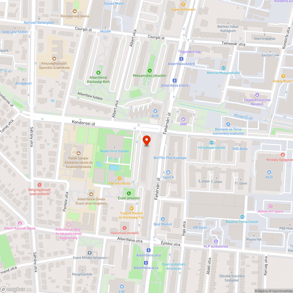 Kidőlt közlekedési tábla bejelentés helye