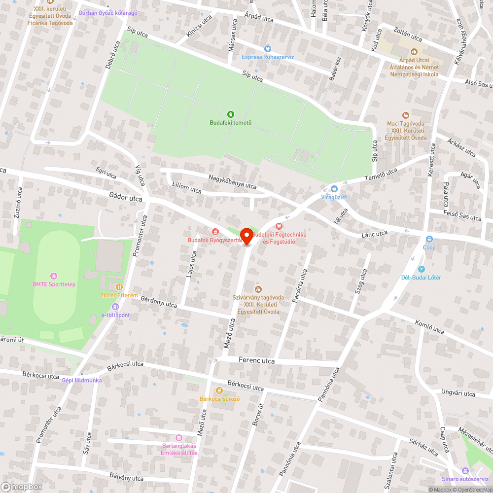 Rozsdás Posta távközlési szekrény bejelentés helye