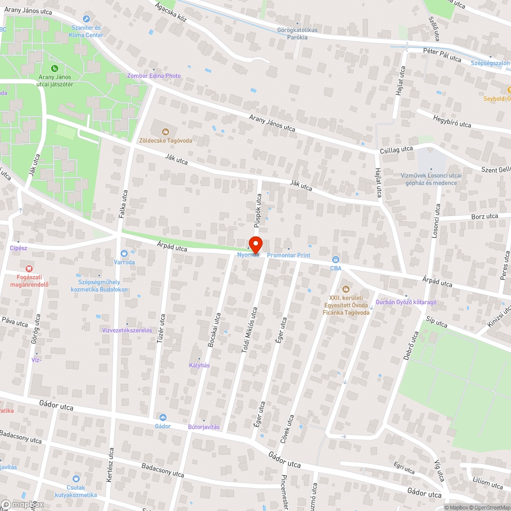 Töredezett keret bejelentés helye