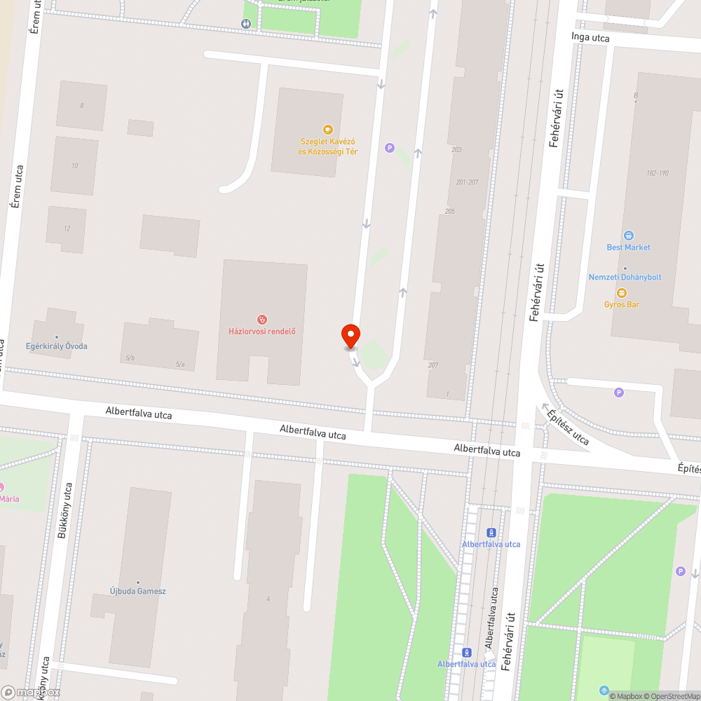 Kint maradt táblák bejelentés helye