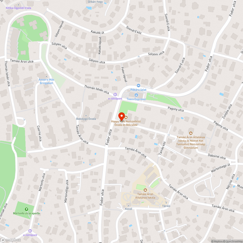 Elhagyott autó bejelentés helye