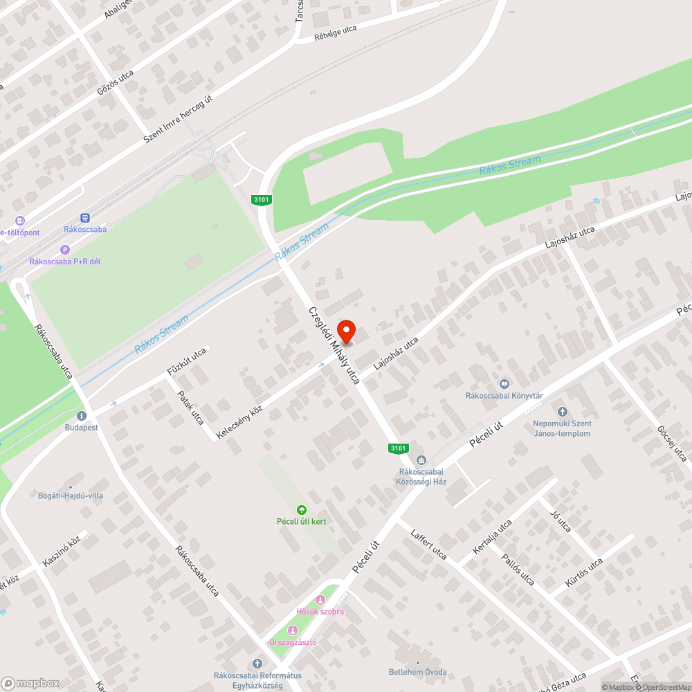 Czeglédi Mihány u: Hiányzik egy kiegészítő tábla a szabályos kanyarodáshoz bejelentés helye