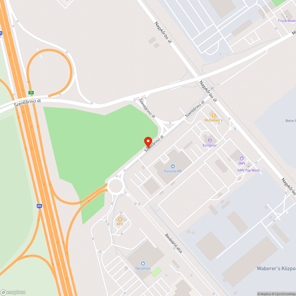 Szentlőrinci út Pestszentimre Soroksár határán bejelentés helye