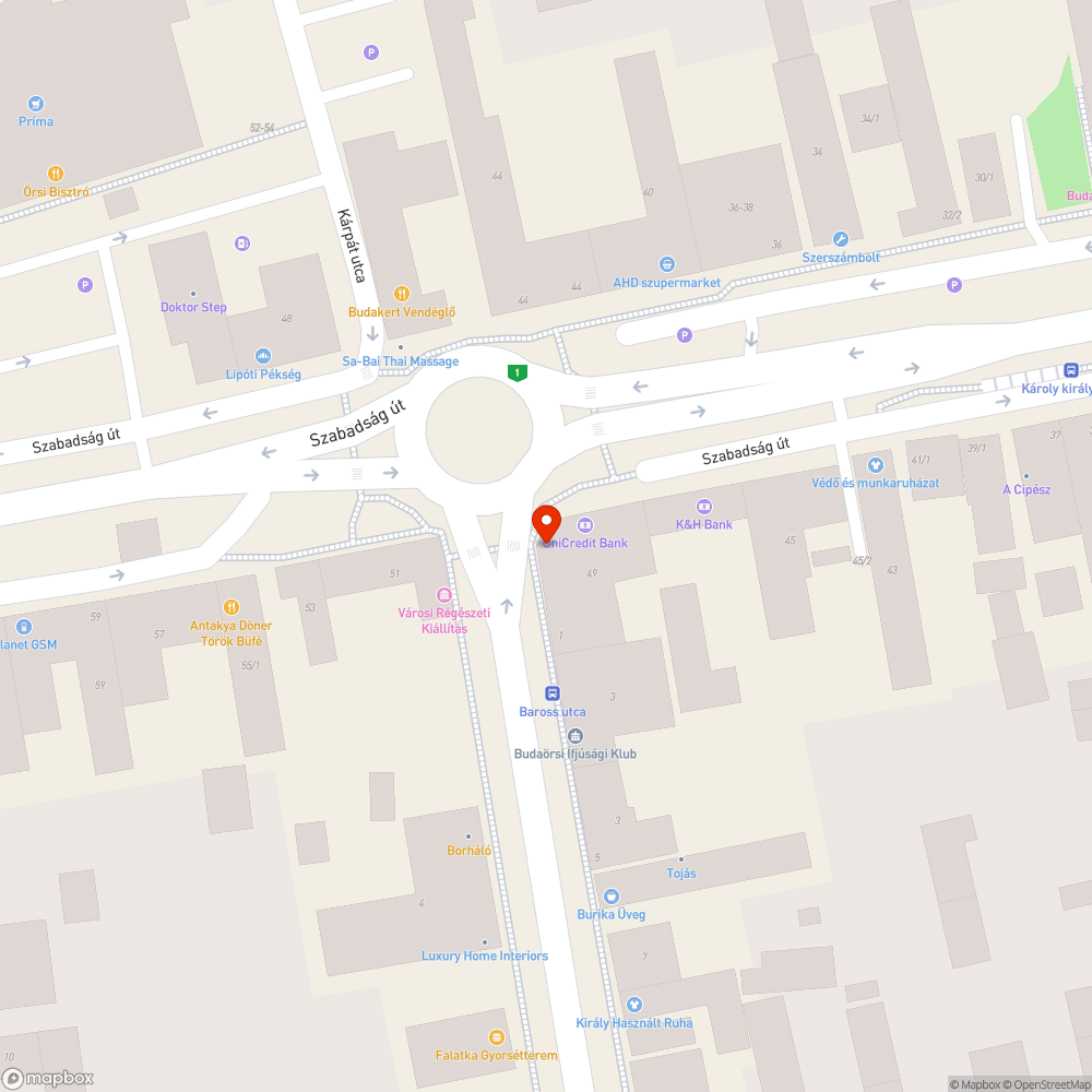 Megsüllyedt fedlap bejelentés helye