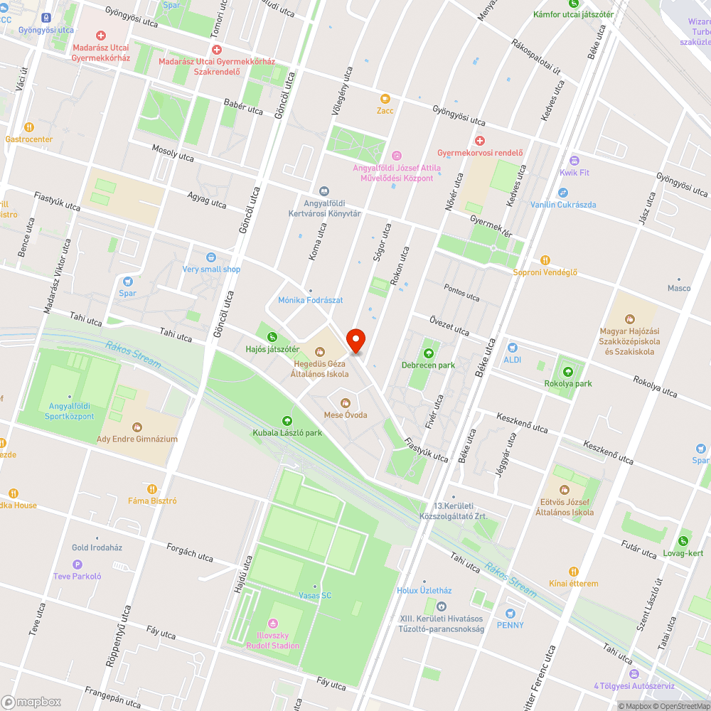 Sérült reklámtábla bejelentés helye