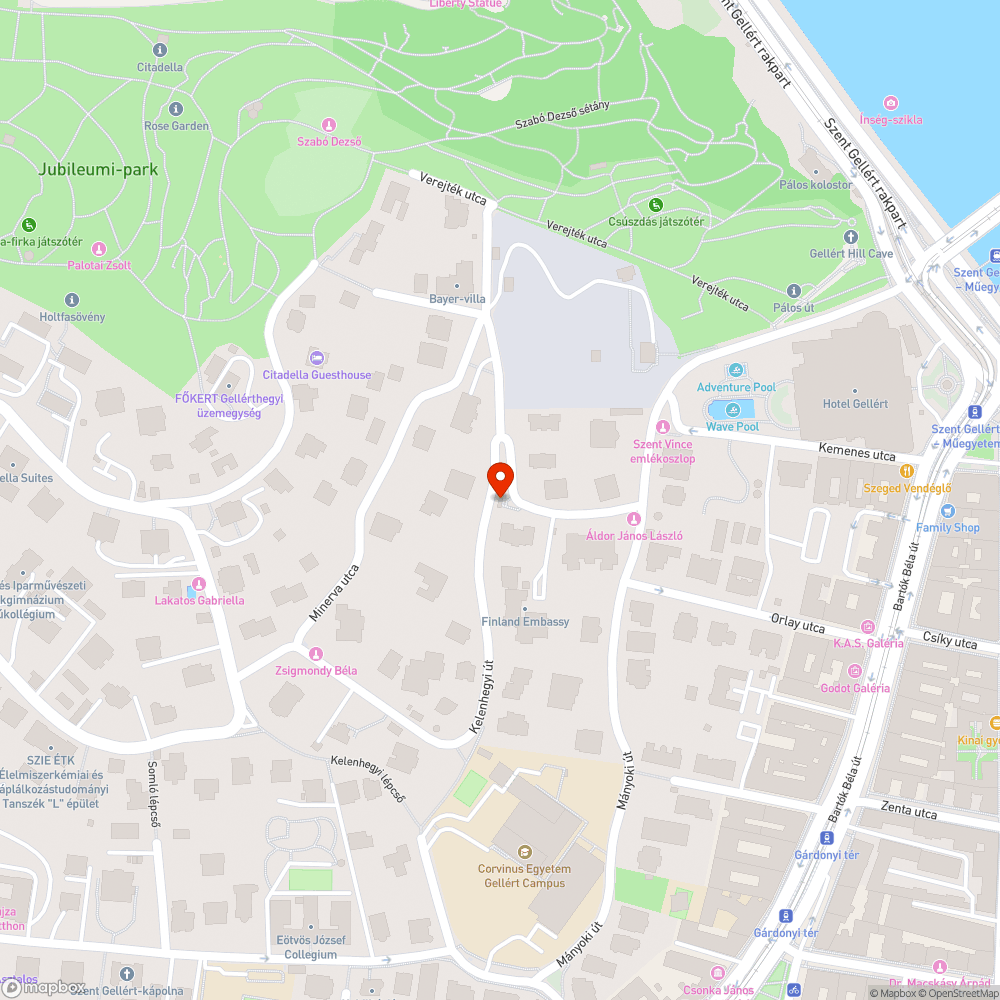 Szemét a Kelenhegyi úton bejelentés helye