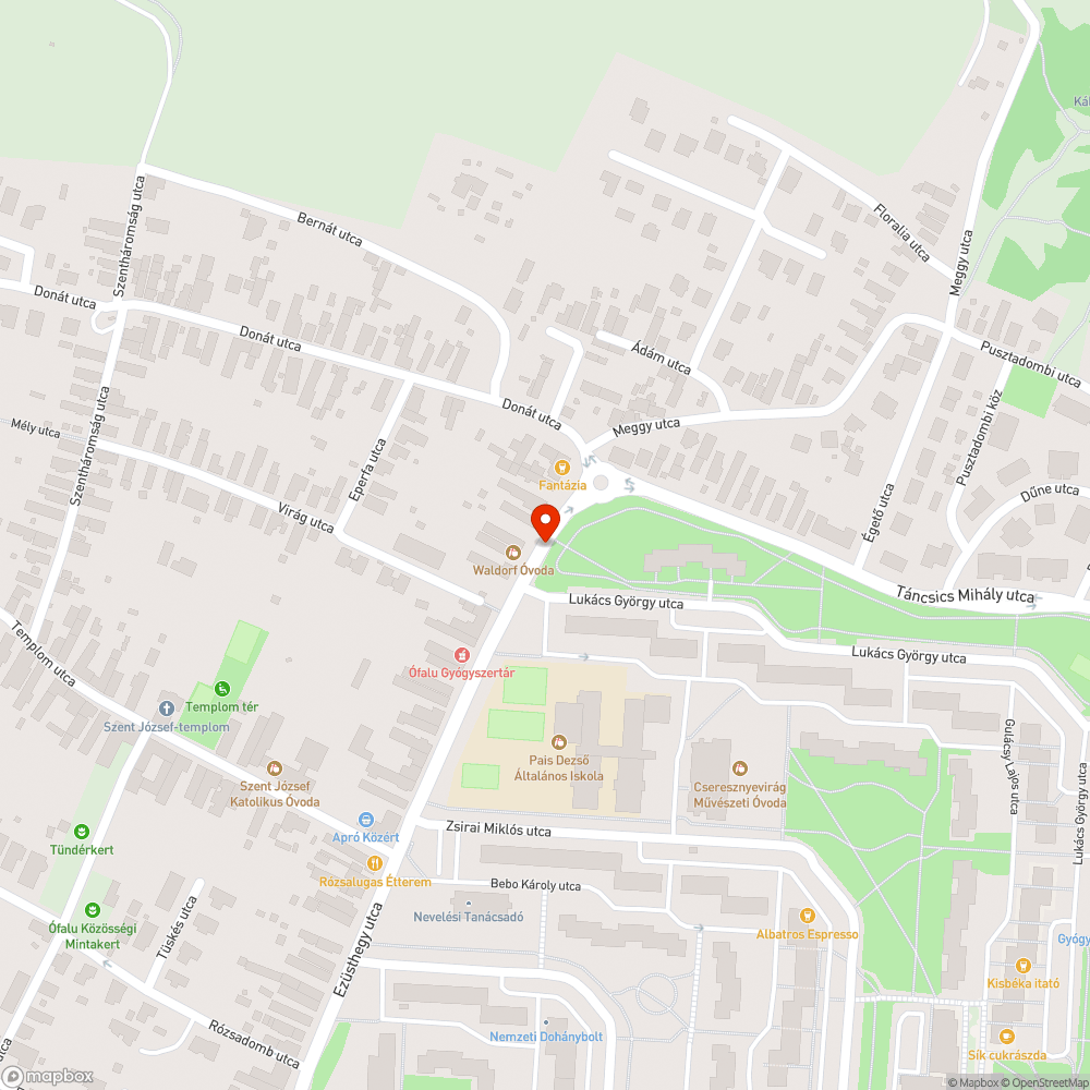 Kopott pad bejelentés helye