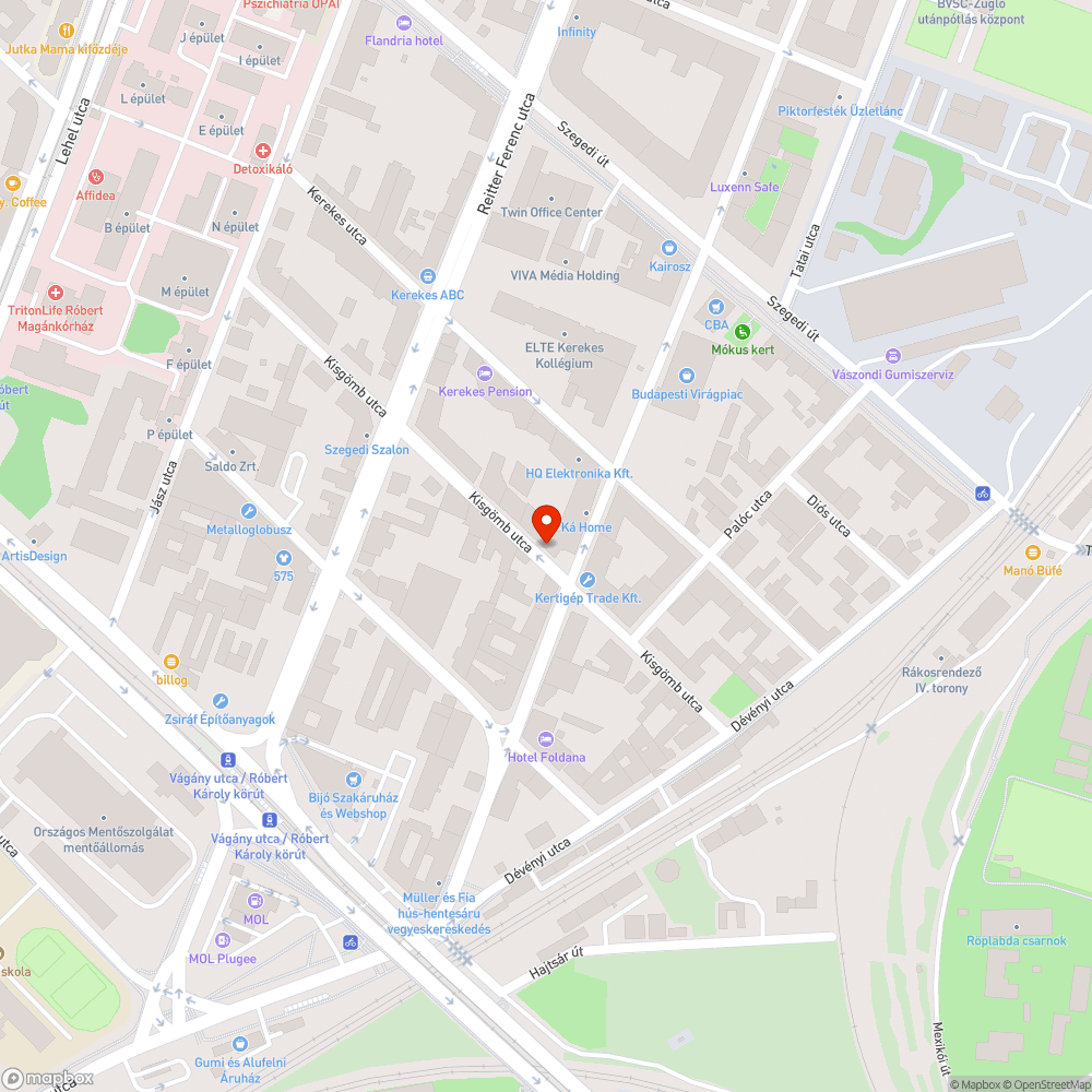 Kitört támasz miatt elhajlott facsemete bejelentés helye