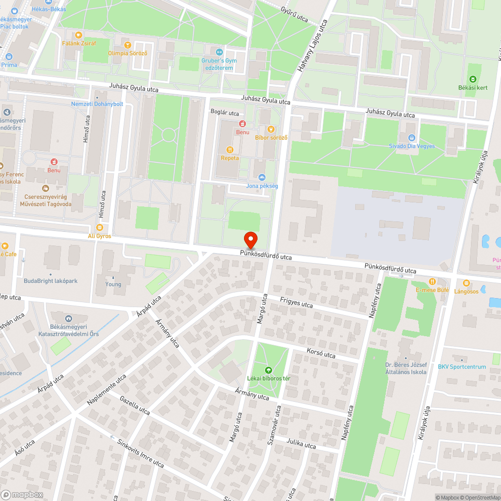 Jégpáncél bejelentés helye